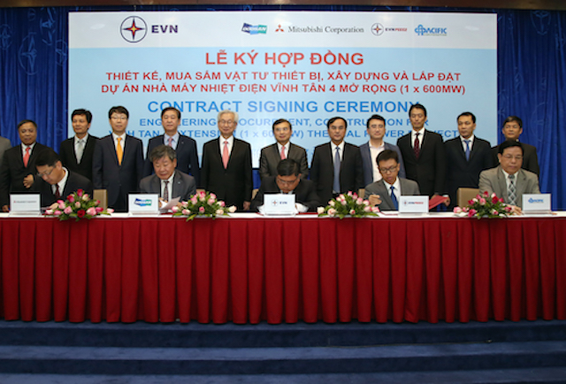Signing EPC Contract for Vinh Tan 4 Extension Thermal Power Plant Project